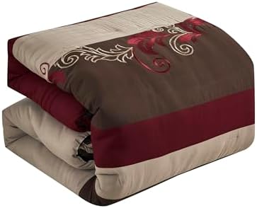 Chezmoi Napa 7-Piece Comforter Set Queen