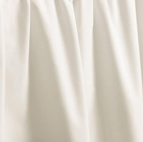 Laura Ashley Solid Ivory Ruffled Bedskirt Twin