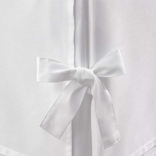 Laura Ashley Twin Bedskirt White Smooth Cotton Sateen