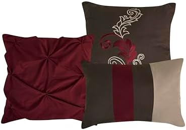 Chezmoi Napa 7-Piece Comforter Set Queen