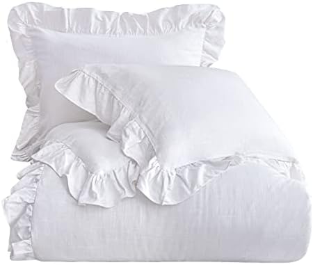 HiEnd Accents Lily Washed Linen Comforter Set 1