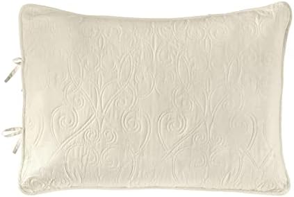 Laura Ashley Felicity Quilt Set King Ivory