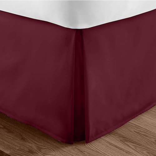 FRESH IDEAS Cotton Bed Skirt 15 Drop California King
