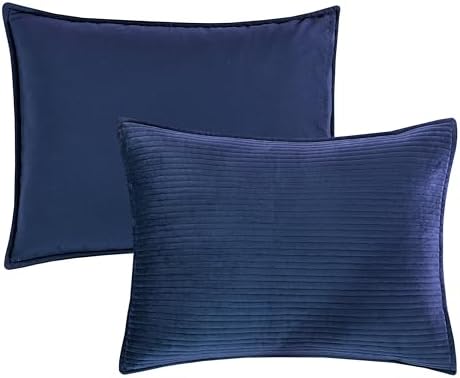 Elegant Comfort Luxury 3-Piece Velvet Quilt Set