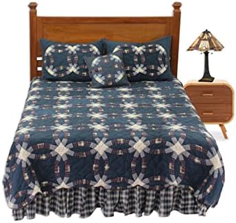 Patch Magic Shark Eyes Queen Quilt Set