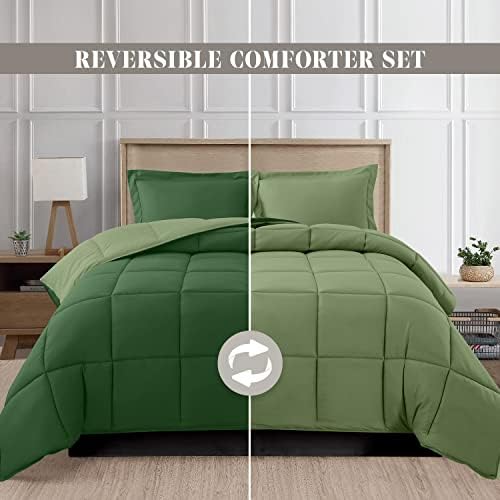 Elegant Comfort 3-Piece Reversible Comforter Set 1