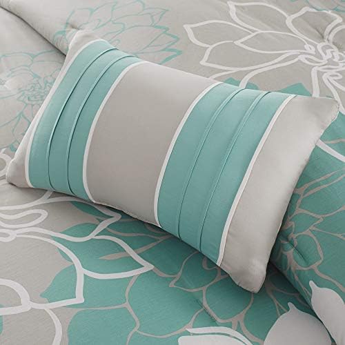Madison Park Lola Sateen Cotton Comforter Set 7 Piece