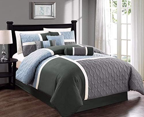 Chezmoi Upland 7-Piece Patchwork Comforter Set
