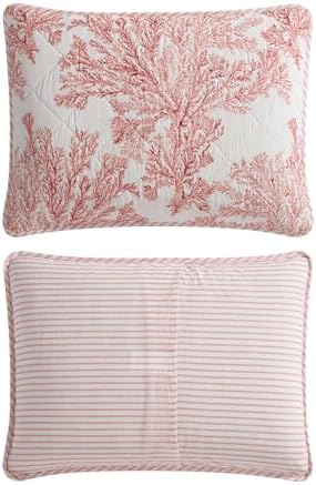 Tommy Bahama King Quilt Set with Coral Reef Design