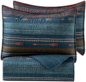 LIRISDOM Bohemian Quilt Set Queen Size 3 Piece 1