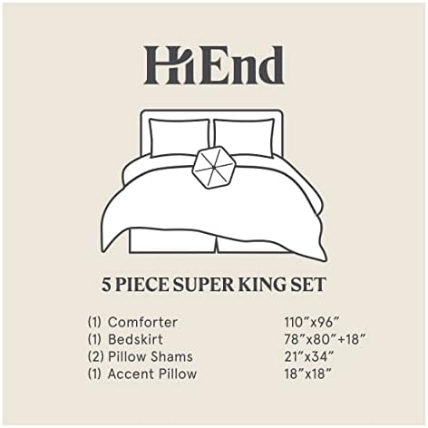 Paseo Road HiEnd Accents Del Rio 5 Piece Comforter Set