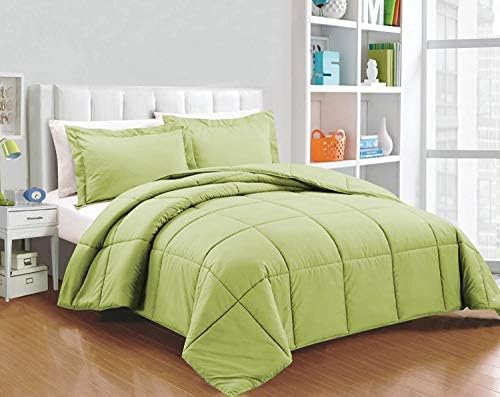 Dainty Homes 9-Piece Comforter Set Full XL Sage