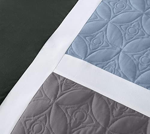 Chezmoi Upland 7-Piece Patchwork Comforter Set