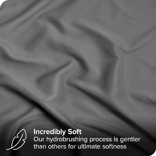 Upluxius BlackGrey Full XL 7-Piece Bed-In-A-Bag Comforter Set