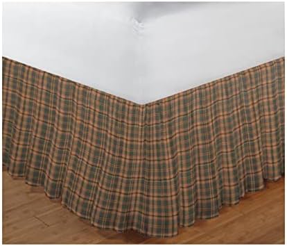 Patch Magic Quilts Queen Set - 4 Piece with Quilt Pillow Shams Bed Skirt