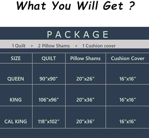 Star Patchwork Quilt Set Cal King 100 Cotton Reversible Comforter