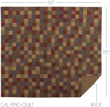 VHC Brands Cedar Ridge Quilt Set 3 Piece