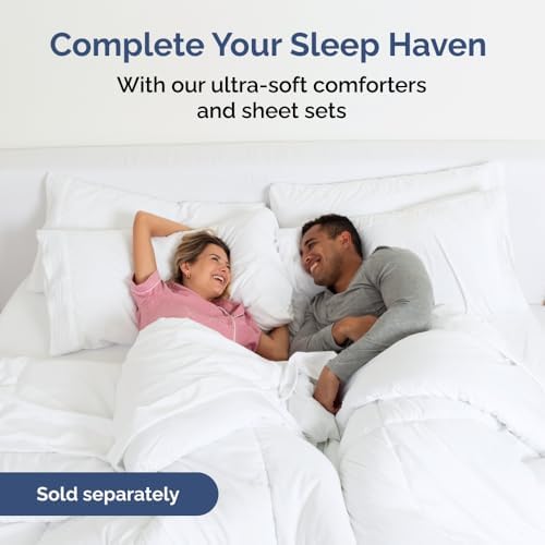 Wrap Around Dust Ruffle Bed Skirt 2 Pillowcases - Queen Size White