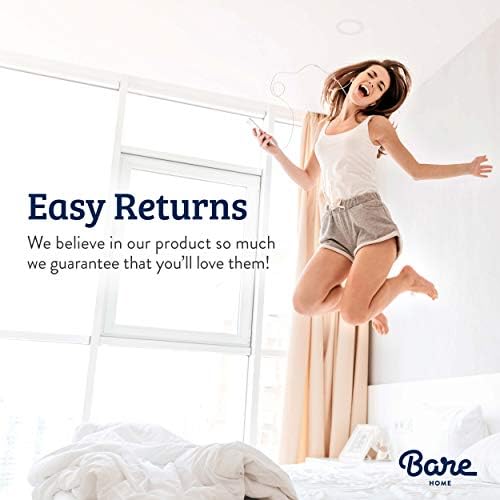 Bare Home Full XL Comforter Set with Sheets and Skirt