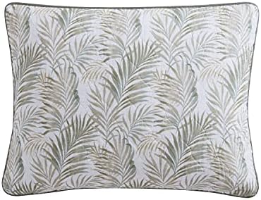 Tommy Bahama Queen Quilt Set - Maui Palm Green