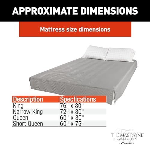 Lippert Easy Zzzs RV Bedding Set - Queen Grey 1