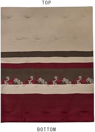Chezmoi Napa 7-Piece Comforter Set Queen