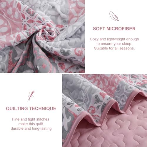 Dobuyly Patchwork Quilt Set Queen Size