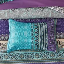 Cottolester Boho Cal King Comforter Set 8 Piece