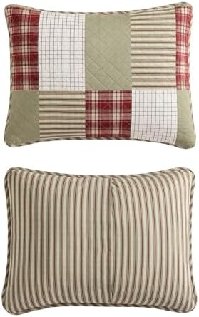 Eddie Bauer Queen Quilt Set in Camano Island Red