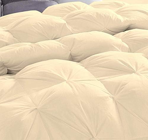 Home Luxury 5 Piece Pinch Pleated Comforter Set