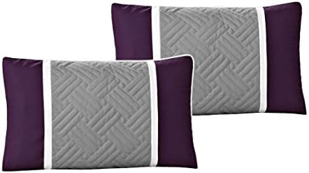 All American Collection 7 Piece Embroidered Comforter Set 1