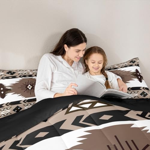 Erosebridal Bohemian Geometric Comforter Set 1