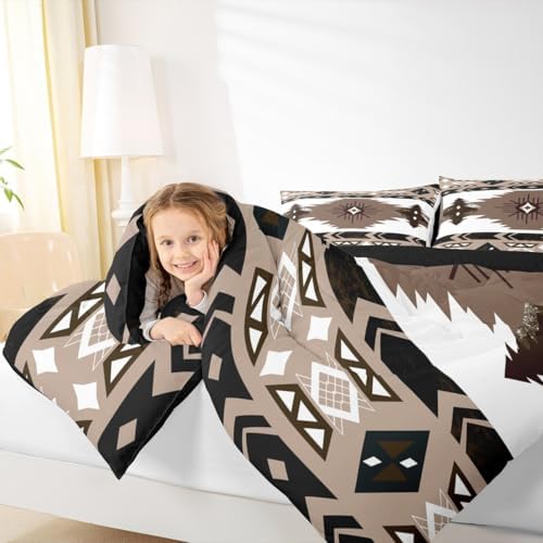 Erosebridal Bohemian Geometric Comforter Set 1