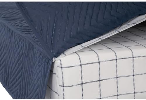 Lippert Components 2022107824 3-in-1 Tucked in Bedcover Set - Short Queen