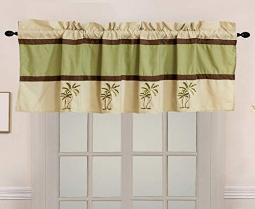 Grand Linen 8 Piece Tropical Palm Tree Comforter Set Cal King
