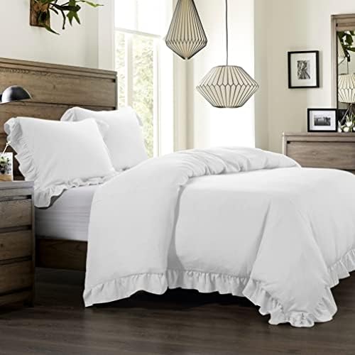 HiEnd Accents Lily Washed Linen Comforter Set 1