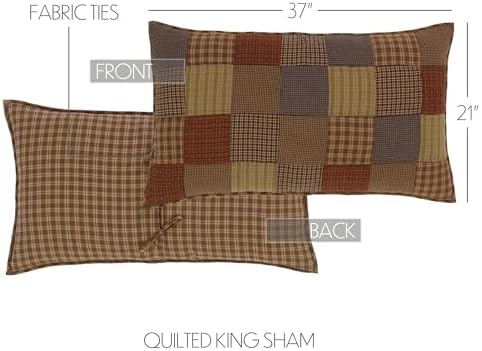 VHC Brands Cedar Ridge Quilt Set 3 Piece