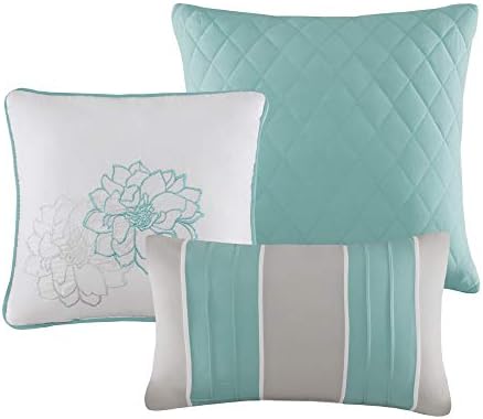 Madison Park Lola Sateen Cotton Comforter Set 7 Piece