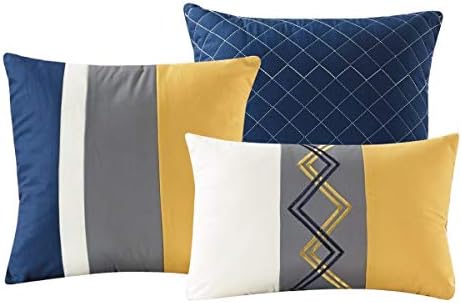 Chezmoi Arden 7-Piece Comforter Set - California King