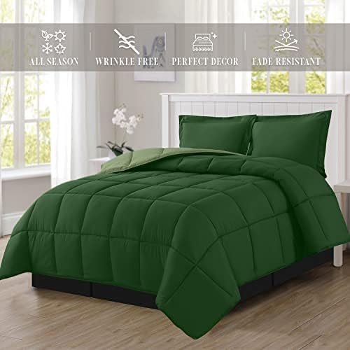 Elegant Comfort 3-Piece Reversible Comforter Set 1
