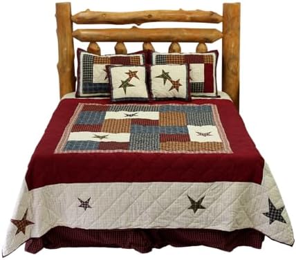 Woodland Square Super King Quilt Set with Pillow Shams