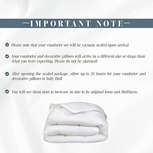 Elegant Comfort 12-Piece California King Bed-in-a-Bag