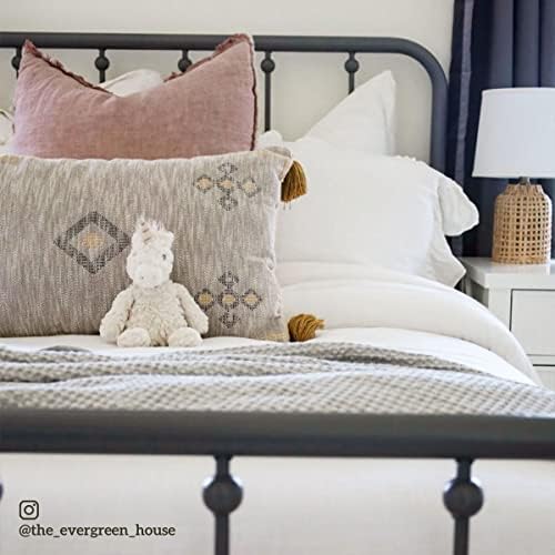 HiEnd Accents Lily Washed Linen Comforter Set 1