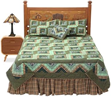 Patch Magic Myrtle Garden Twin Quilt Set 1
