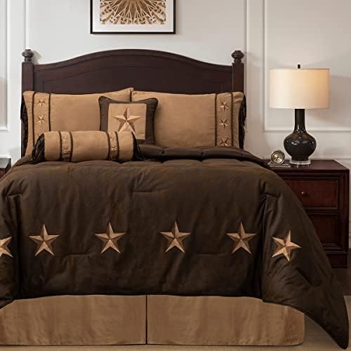 Paseo Road Laredo Rustic 6 Piece Super King Comforter Set