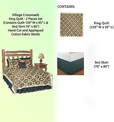 Patch Magic Quilts Village Crossroads King Set 1