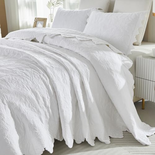 Brandream Country Birds Matelasse Quilt Set 3-Piece