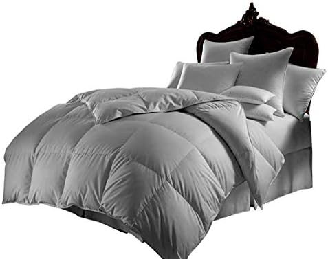 800 Series 100 Egyptian Cotton Bedding Set Silver Grey Full XL