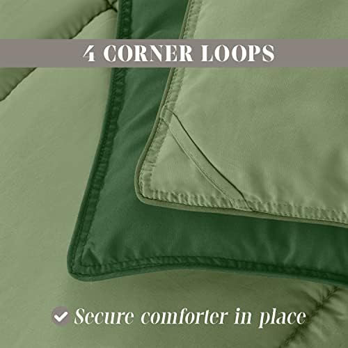 Elegant Comfort 3-Piece Reversible Comforter Set 1