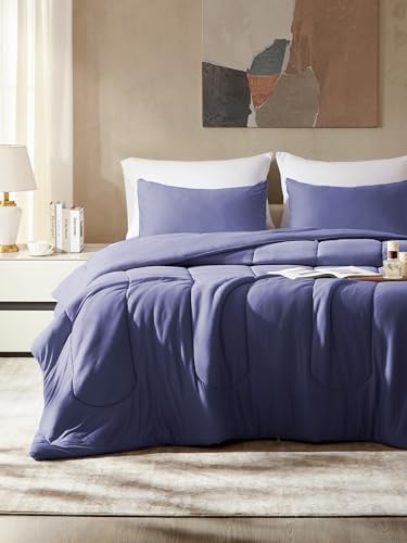 Sleep Zone 3-Piece Jersey Knit Comforter Set